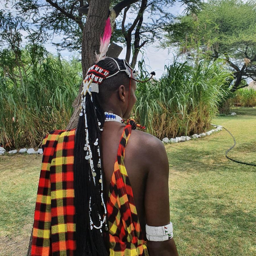 Lake Natron Maasai Giraffe Eco Lodge And Camping Mtowabaga Buitenkant foto