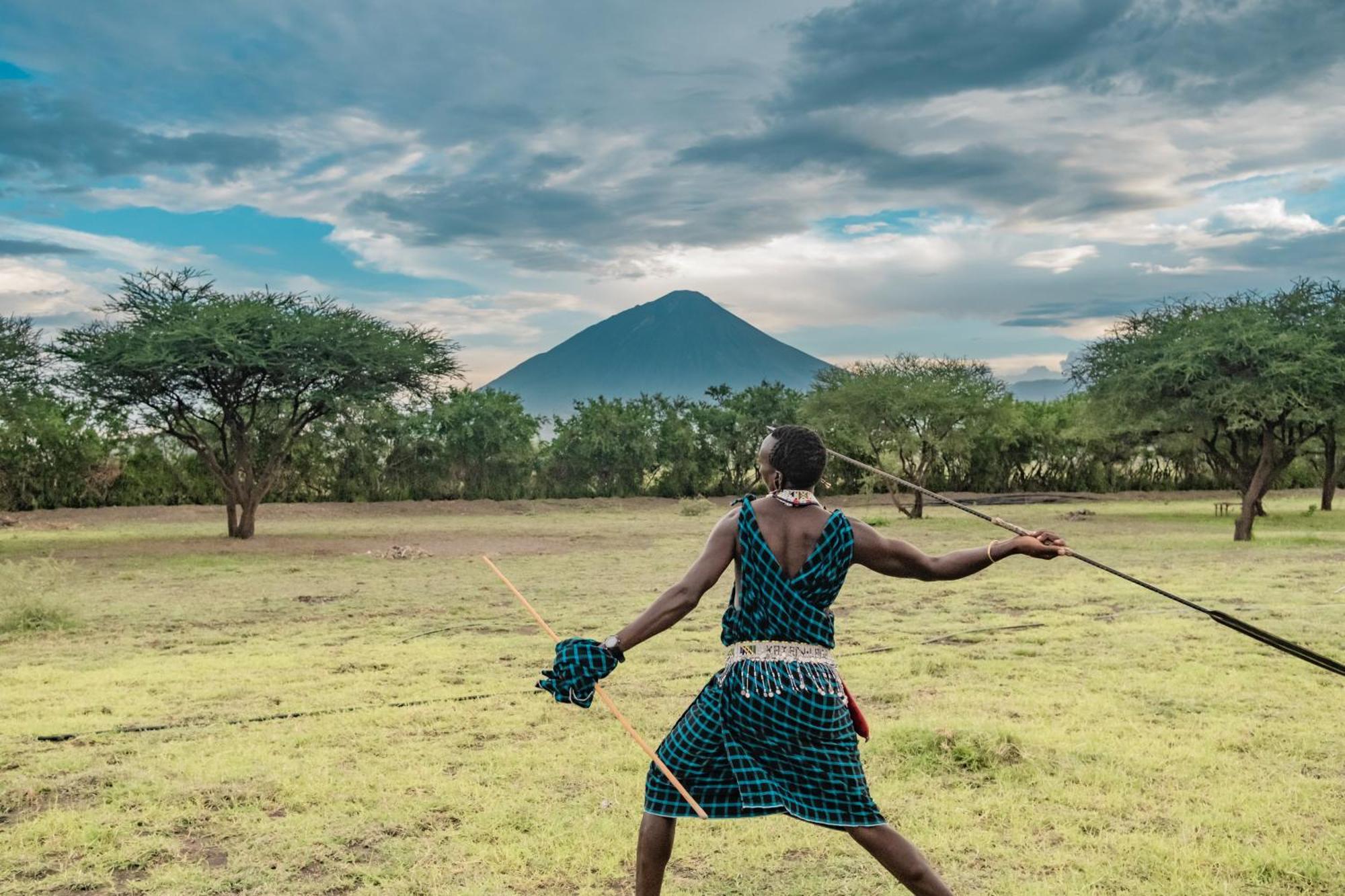 Lake Natron Maasai Giraffe Eco Lodge And Camping Mtowabaga Buitenkant foto