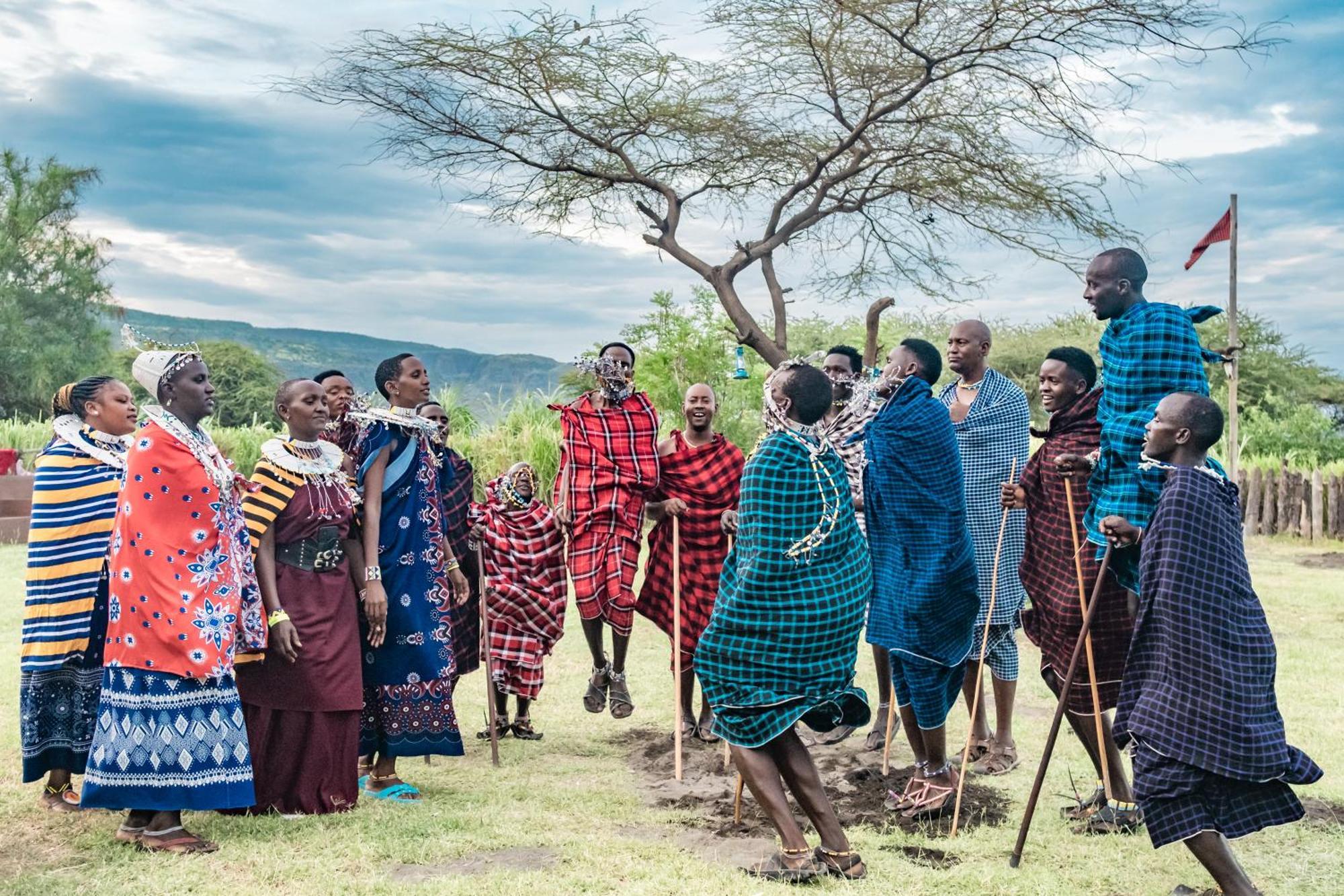 Lake Natron Maasai Giraffe Eco Lodge And Camping Mtowabaga Buitenkant foto